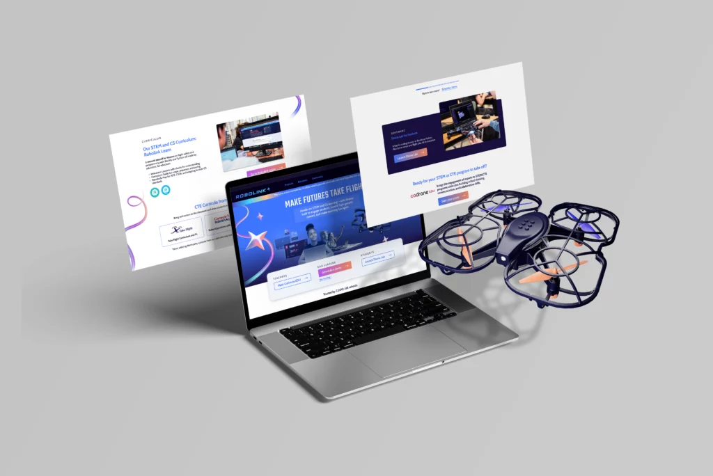 Identité visuelle Robolink – création branding et supports digitaux par Maison Laplace à Perpignan